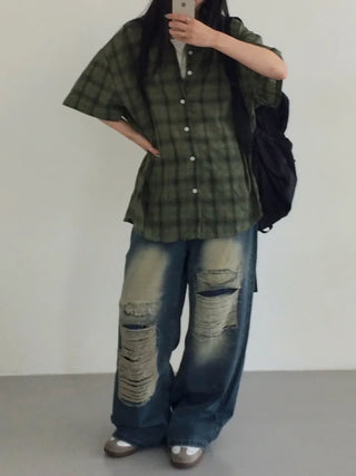 Flo Oversized Short Sleeve Shirt