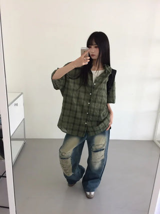 Flo Oversized Short Sleeve Shirt
