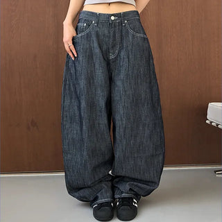 LP Balloon Wide Denim Pants