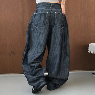 LP Balloon Wide Denim Pants