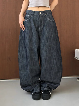 LP Balloon Wide Denim Pants