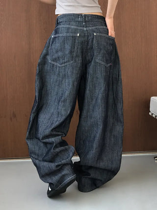 LP Balloon Wide Denim Pants