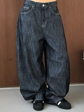 LP Balloon Wide Denim Pants