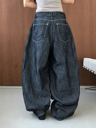 LP Balloon Wide Denim Pants