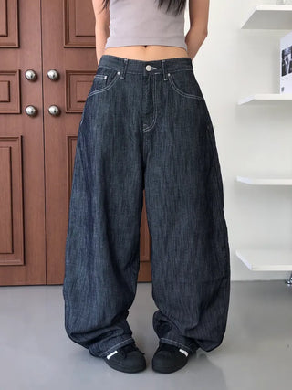 LP Balloon Wide Denim Pants