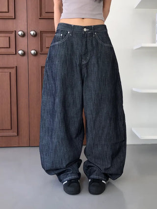 LP Balloon Wide Denim Pants
