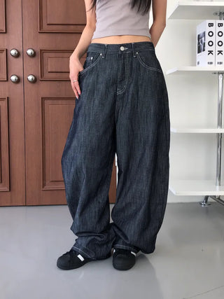 LP Balloon Wide Denim Pants