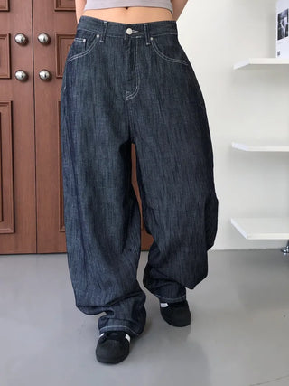 LP Balloon Wide Denim Pants