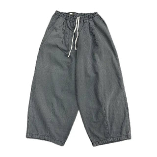 Kusha Balloon Fit Striped Denim