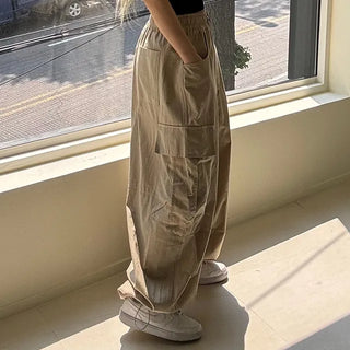 Soyo Keyring Elastic Waist Wide Pants