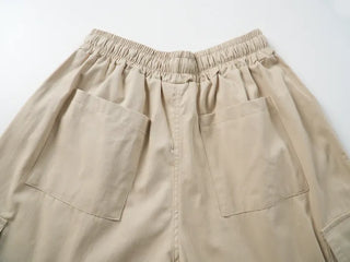 Soyo Keyring Elastic Waist Wide Pants