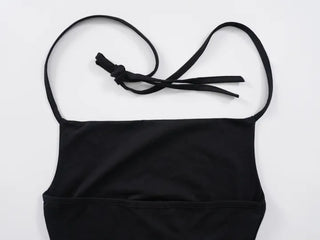 Onew Shirred Halter Neck Sleeveless