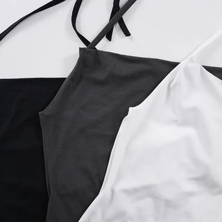 Onew Shirred Halter Neck Sleeveless