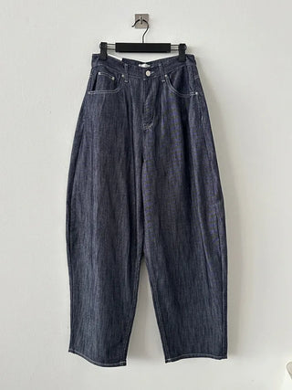 Ravi Non-Faded Raw Denim Pants
