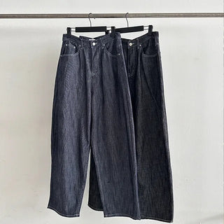 Ravi Non-Faded Raw Denim Pants