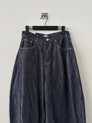 Ravi Non-Faded Raw Denim Pants