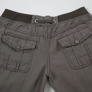 Sori Vintage Back Pocket Elastic Pants