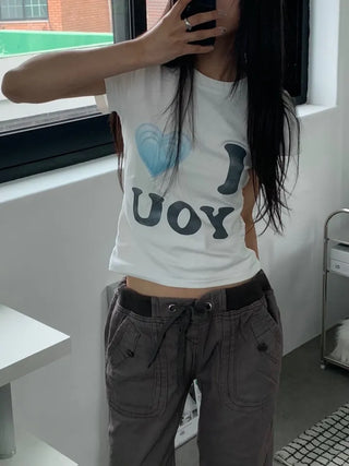 Sori Vintage Back Pocket Elastic Pants