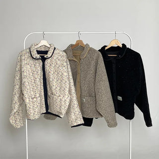 Groming Reversible Boucle Padded Jumper