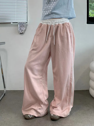 By Two-Line Lace Training Pants
