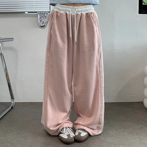 By Two-Line Lace Training Pants