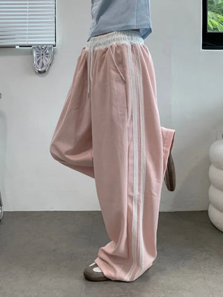 By Two-Line Lace Training Pants