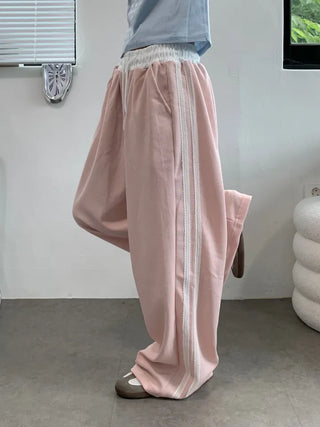 By Two-Line Lace Training Pants