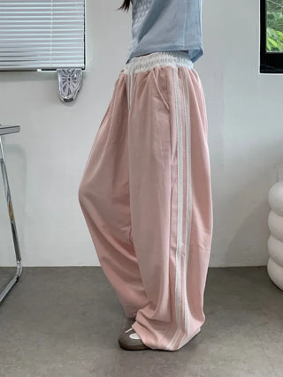 By Two-Line Lace Training Pants