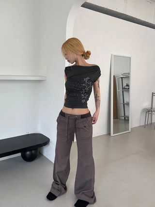 Nire Pocket Point Elastic String Pants