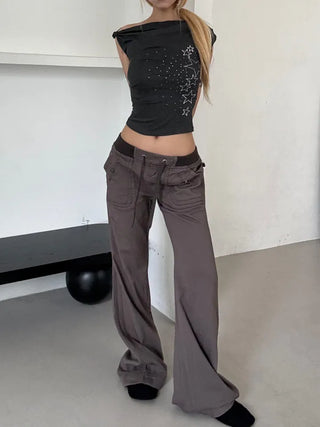 Nire Pocket Point Elastic String Pants