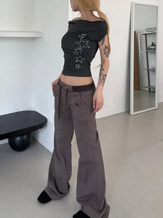 Nire Pocket Point Elastic String Pants