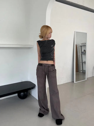 Nire Pocket Point Elastic String Pants