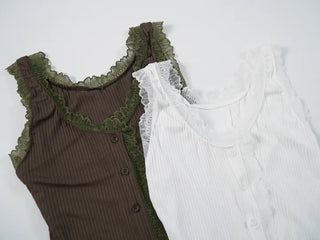 Moses Ribbed Lace Scarf Set