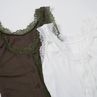 Moses Ribbed Lace Scarf Set