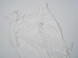 Moses Ribbed Lace Scarf Set