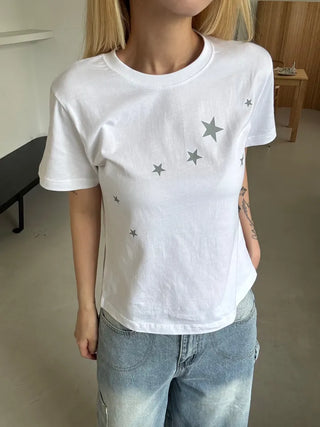Are Hip Mood Basic Semi Crop Top