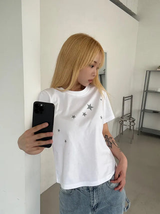 Are Hip Mood Basic Semi Crop Top