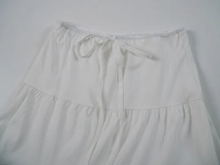 Dora frill lace maxi long skirt