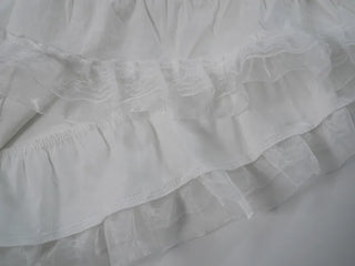 Dora frill lace maxi long skirt
