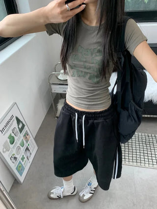 Yur Three Track Bermuda Training Pants