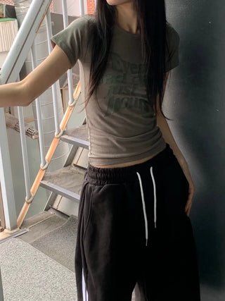 Yur Three Track Bermuda Training Pants
