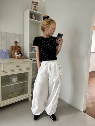 Haro Side Snap Balloon Fit Pants