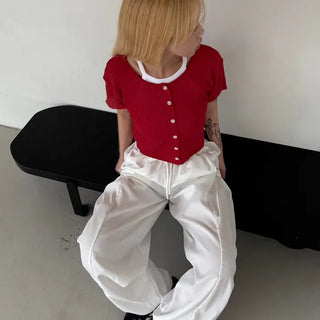 Haro Side Snap Balloon Fit Pants