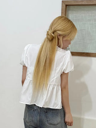 Koru Innocent Lace Balloon Blouse