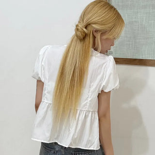 Koru Innocent Lace Balloon Blouse