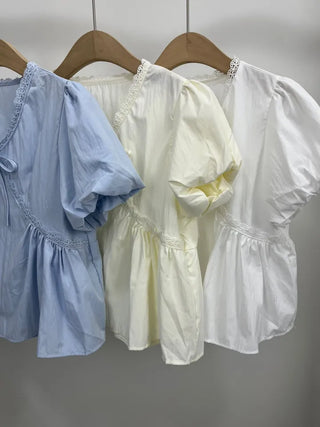 Koru Innocent Lace Balloon Blouse