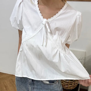 Koru Innocent Lace Balloon Blouse