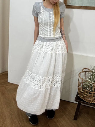 Lucen Lace Layered T-shirt
