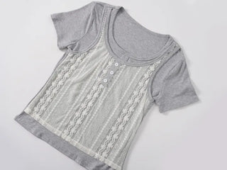 Lucen Lace Layered T-shirt