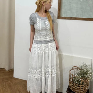 Lucen Lace Layered T-shirt